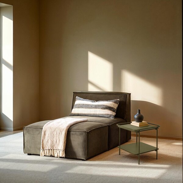 Metalni pomoćni stol 45x45 cm Yuba – Unique Furniture