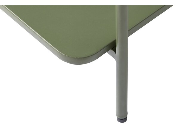 Zeleni metalni stolić za kavu 55x110 cm Yuba – Unique Furniture