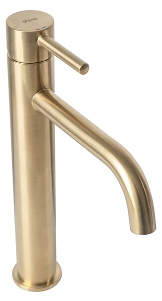 Slavina za umivaonik Rea Lungo Gold Brush