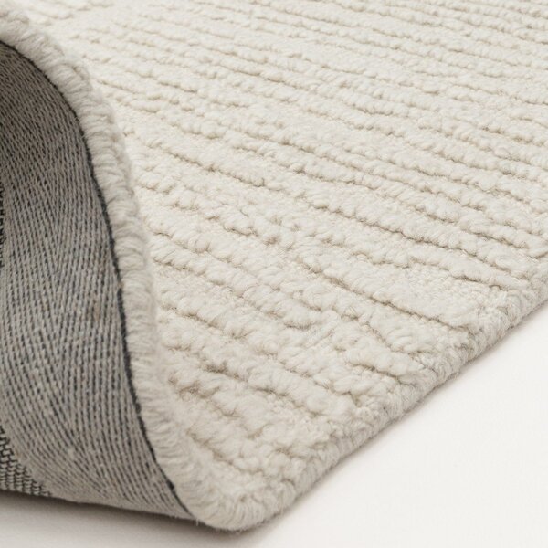 Ručno rađen vunen tepih boje slonovače 120x170 cm Zennith Column – Asiatic Carpets