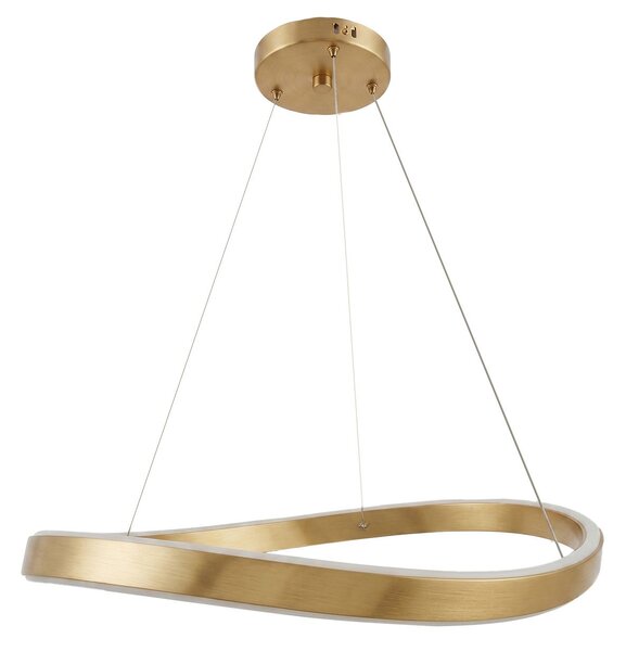 VISEĆA STROPNA LAMPA SWE069-CP 80cm BRUSH GOLD