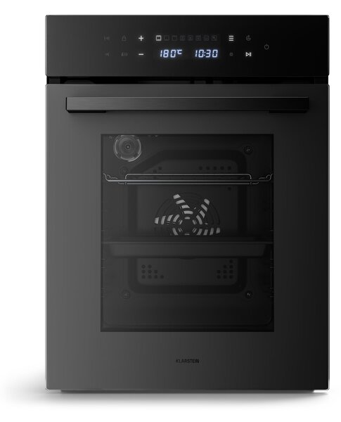 Klarstein Velaire ugradbena pećnica | 49 L | energetska klasa A | 2350 W | crna | 45 cm