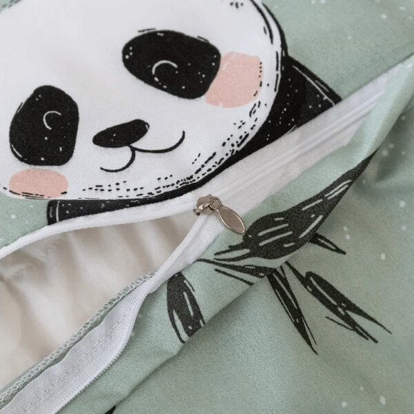 Set posteljine od mikrovlakana PANDA RELAX mentol + Jastučnica 50 x 70 cm BESPLATNO