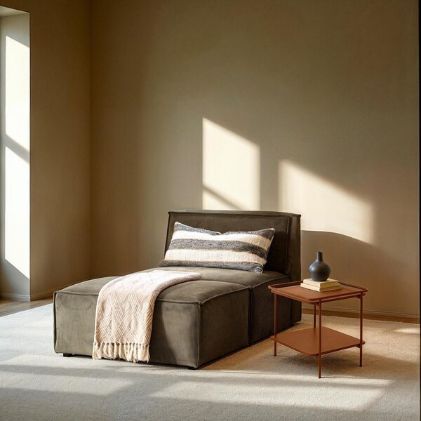 Metalni pomoćni stol 45x45 cm Yuba – Unique Furniture