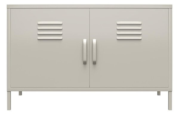 Krem metalni ormarić 100x64 cm Bradford – Støraa