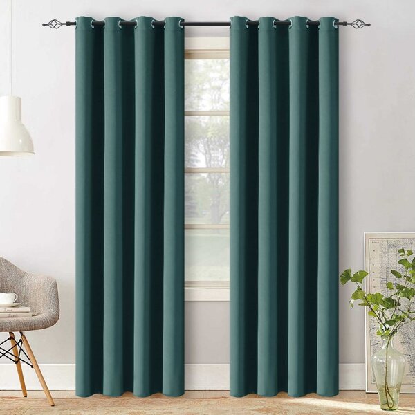 Zamračujuća zavjesa VELVET 140x250 cm, tirkizna Sistem za vješanje: Traka za nabiranje