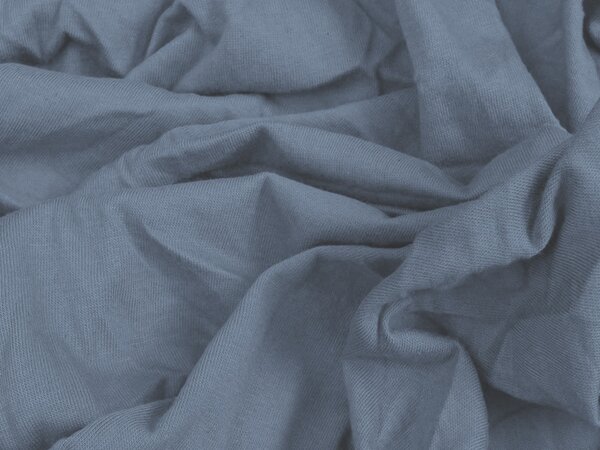 Jersey plahta tamnoplava 90 x 200 cm