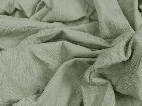 Jersey plahta svijetlo zelena 90 x 200 cm