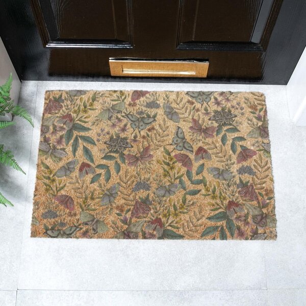 Otirač od kokosovih vlakana 40x60 cm Midnight Garden x Celia Battaini – Artsy Doormats