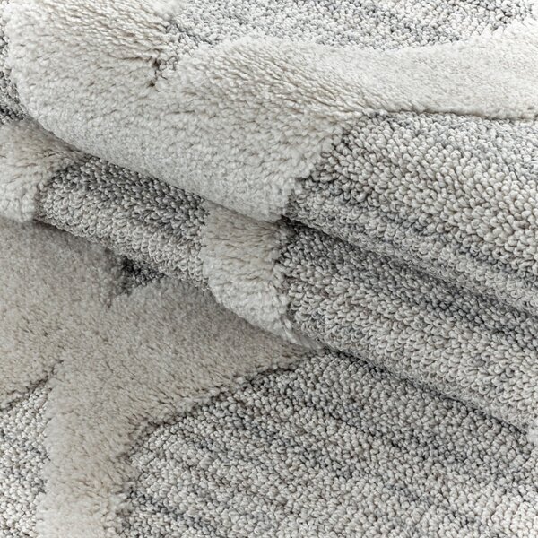 Svijetlo sivi okrugli tepih ø 80 cm Pisa – Ayyildiz Carpets