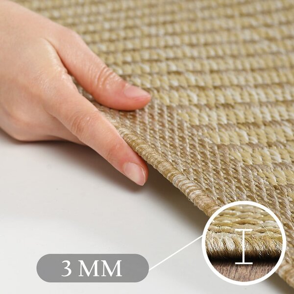 Bež vanjski tepih 60x100 cm Giza – Ayyildiz Carpets