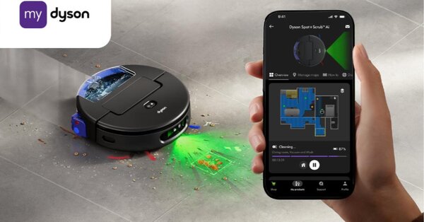 USISAVAČ ROBOT DYSON SPOT+SCRUB AI BLACK/BLUE