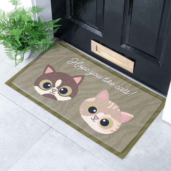 Otirač 40x70 cm Hope You Like Cats – Artsy Doormats