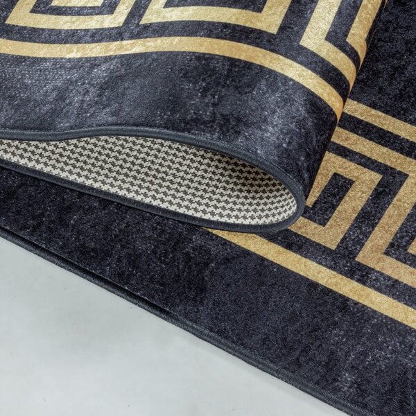 Antracitno sivi periv tepih 160x230 cm Fiesta – Ayyildiz Carpets