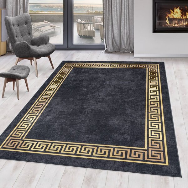 Antracitno sivi periv tepih 160x230 cm Fiesta – Ayyildiz Carpets