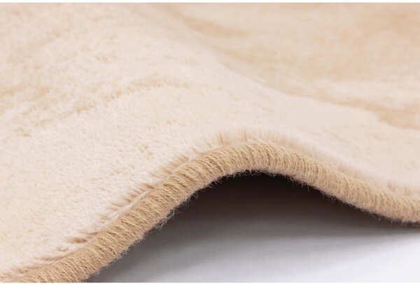 Vunen tepih 133x180 cm Burst dark beige – Agnella