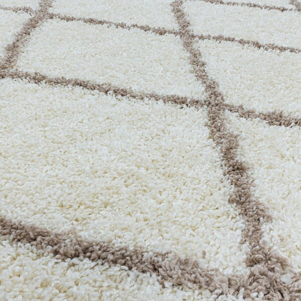 Krem okrugli tepih ø 120 cm Alvor – Ayyildiz Carpets