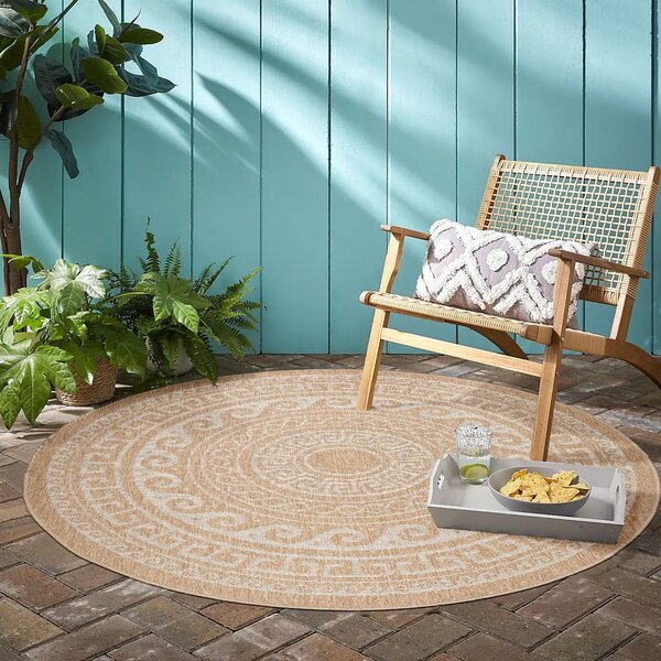 Bež okrugli vanjski tepih ø 160 cm Comilla – Ayyildiz Carpets