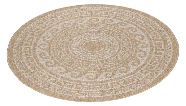 Bež okrugli vanjski tepih ø 160 cm Comilla – Ayyildiz Carpets