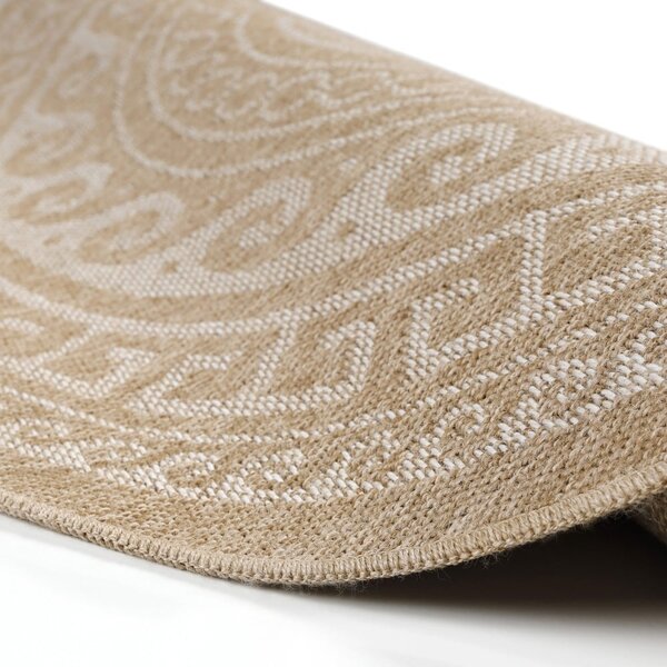 Bež okrugli vanjski tepih ø 160 cm Comilla – Ayyildiz Carpets