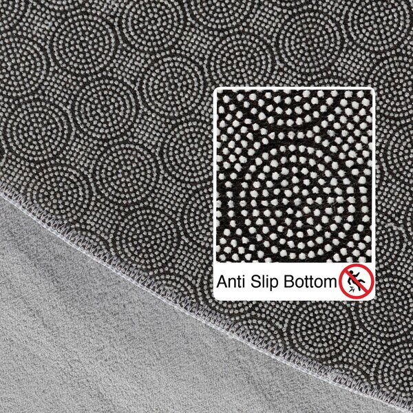 Svijetlo sivi periv okrugli tepih ø 120 cm Sky – Ayyildiz Carpets