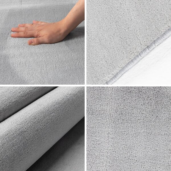 Svijetlo sivi periv okrugli tepih ø 120 cm Sky – Ayyildiz Carpets