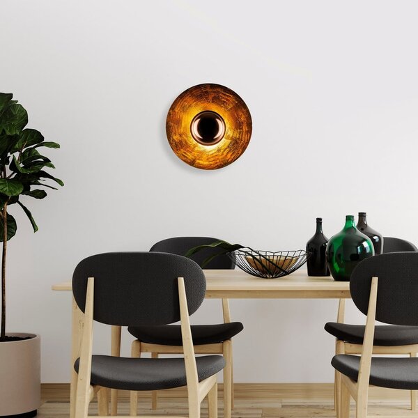 Zidna lampa u bakrenoj boji ø 38 cm Kurt – Opviq lights