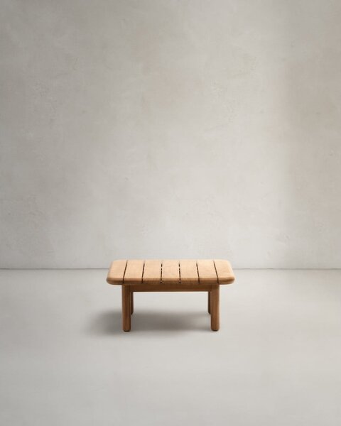 Vrtni stol od masivne tikovine 70x70 cm Turqueta – Kave Home