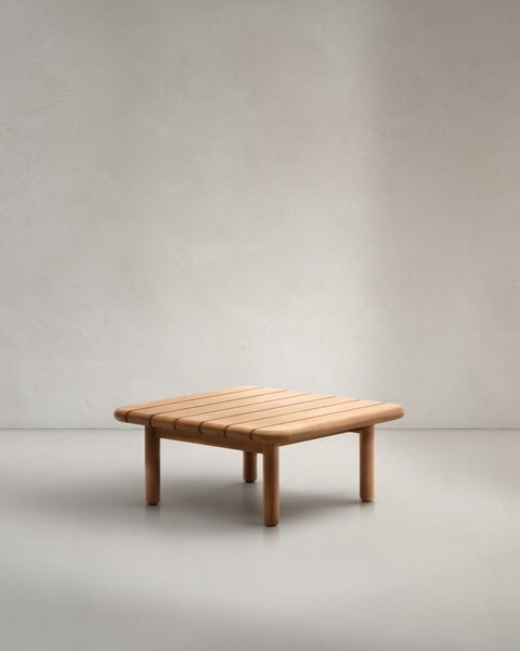 Vrtni stol od masivne tikovine 70x70 cm Turqueta – Kave Home