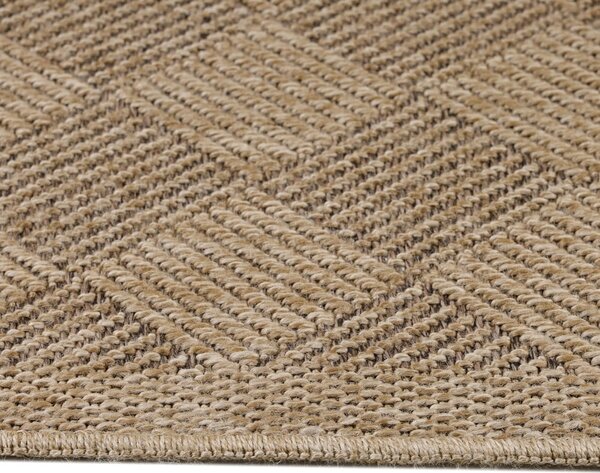 Unutarnji i vanjski tepih u tamnoj prirodnoj boji 120x170 cm Dhaka – Ayyildiz Carpets