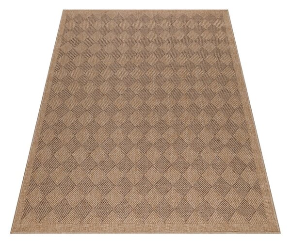 Unutarnji i vanjski tepih u tamnoj prirodnoj boji 120x170 cm Dhaka – Ayyildiz Carpets