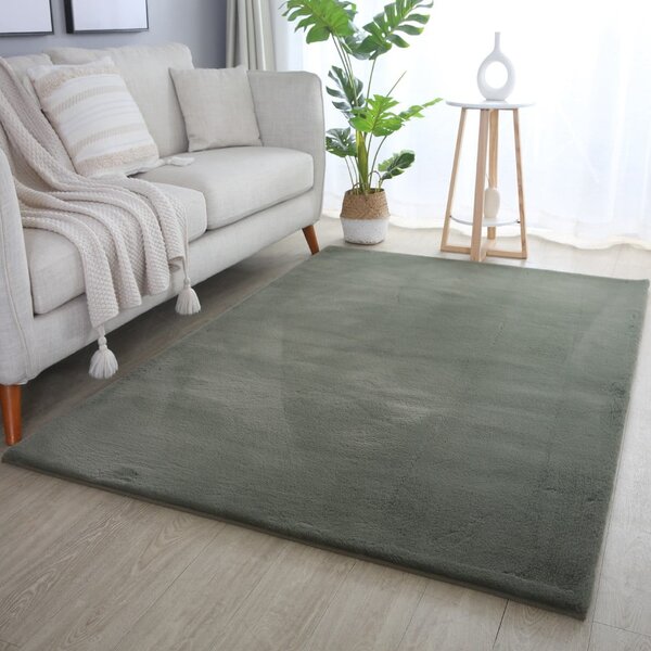 Zeleni periv tepih 80x150 cm Pouffy – Ayyildiz Carpets