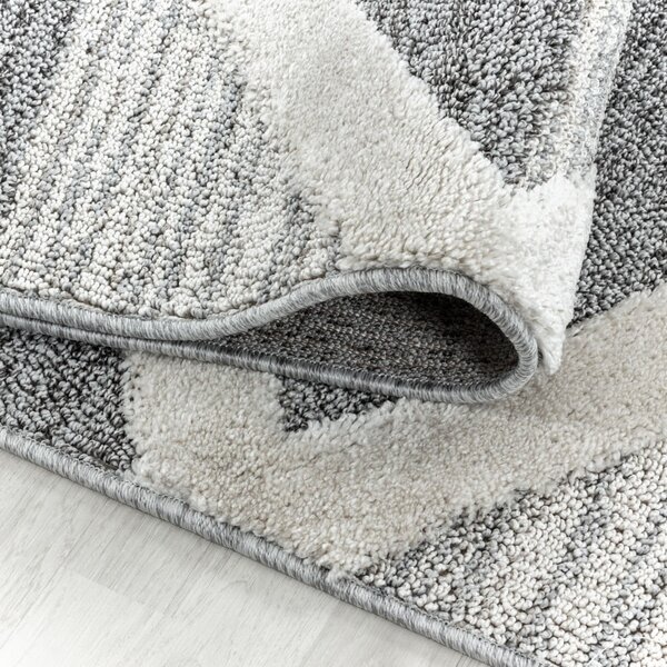 Sivi okrugli tepih ø 120 cm Pisa – Ayyildiz Carpets