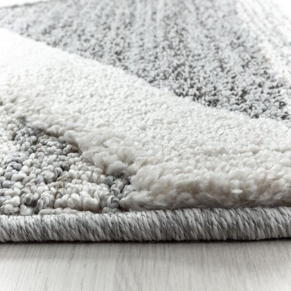 Sivi okrugli tepih ø 120 cm Pisa – Ayyildiz Carpets