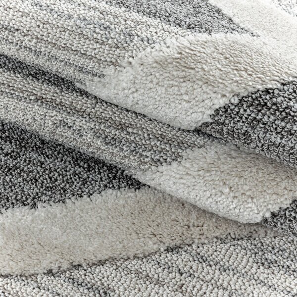 Sivi okrugli tepih ø 120 cm Pisa – Ayyildiz Carpets