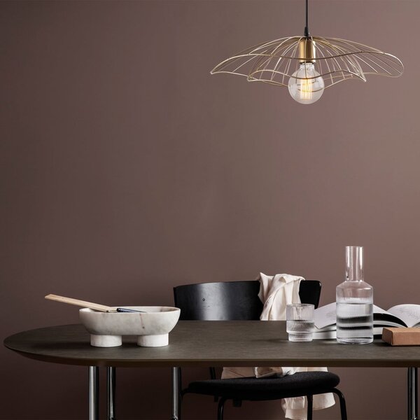 Viseća svjetiljka u zlatnoj boji ø 50 cm Farac – Opviq lights