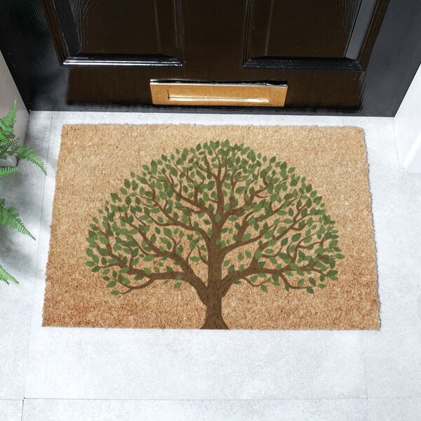Otirač od kokosovih vlakana 40x60 cm Tree of Life – Artsy Doormats