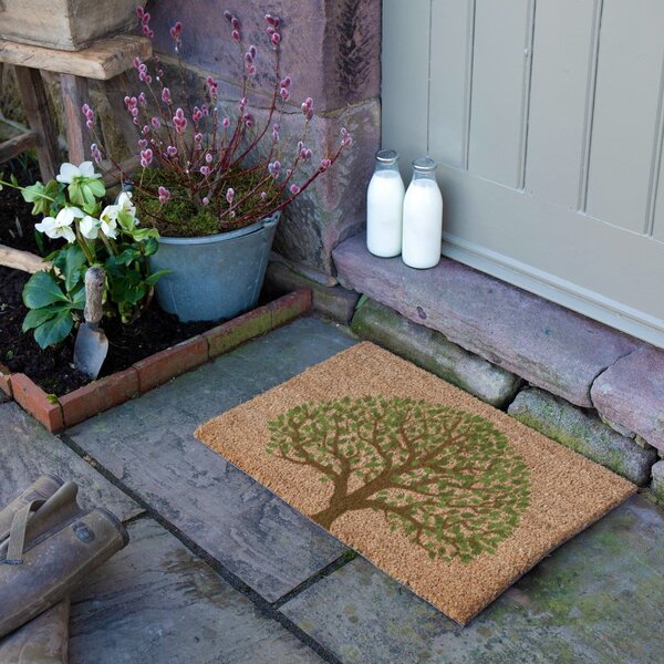 Otirač od kokosovih vlakana 40x60 cm Tree of Life – Artsy Doormats