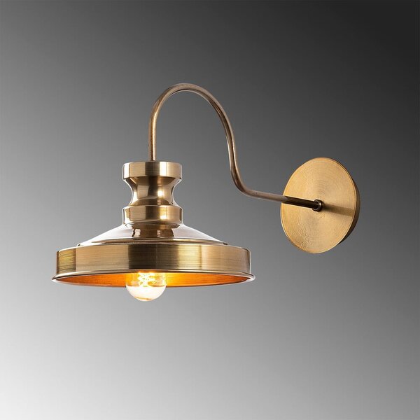 Zidna lampa u zlatnoj boji ø 22 cm Kiruna – Opviq lights