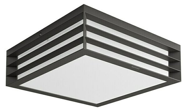 Philips LED vanjska stropna svjetiljka Moonshine (D x Š x V: 26 x 26 x 8,1 cm, Antracit)