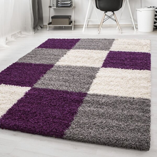 Ljubičasti/sivi tepih 160x230 cm Life – Ayyildiz Carpets