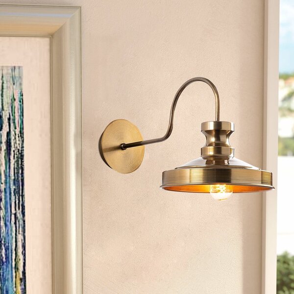 Zidna lampa u zlatnoj boji ø 22 cm Kiruna – Opviq lights