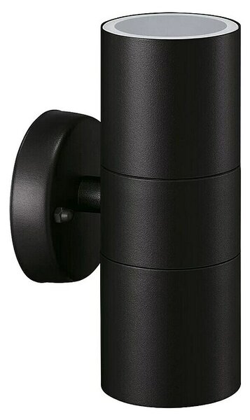 Philips Vanjska zidna svjetiljka Kylis (25 W, 9 x 7,8 x 16 cm, Crna, IP44)
