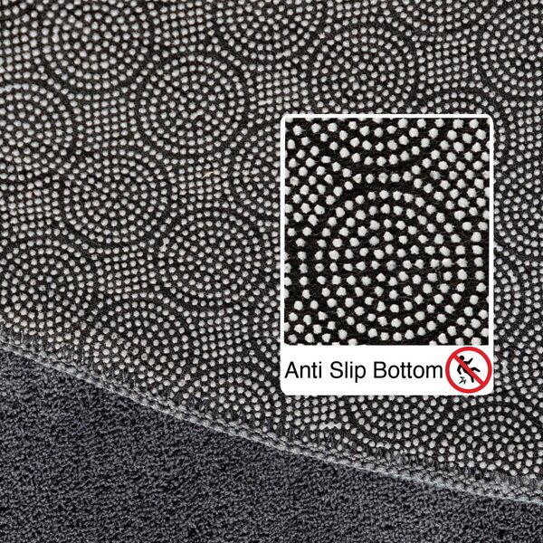 Sivi periv okrugli tepih ø 160 cm Sky – Ayyildiz Carpets
