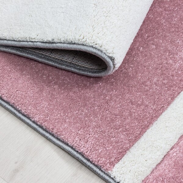 Ružičasta/siva staza 80x300 cm Hawaii – Ayyildiz Carpets