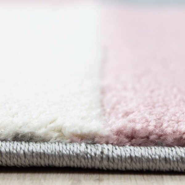 Ružičasta/siva staza 80x300 cm Hawaii – Ayyildiz Carpets