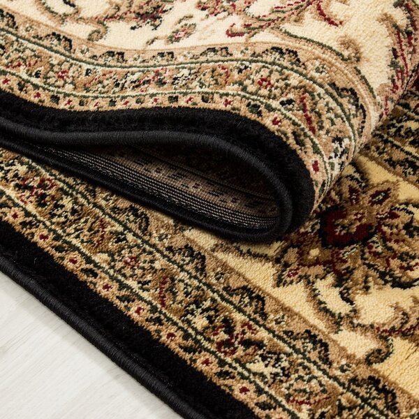Crni/u zlatnoj boji tepih 80x150 cm Marrakesh – Ayyildiz Carpets
