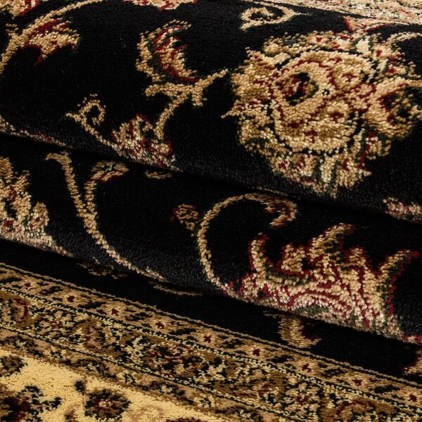 Crni/u zlatnoj boji tepih 80x150 cm Marrakesh – Ayyildiz Carpets
