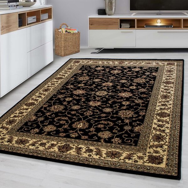 Crni/u zlatnoj boji tepih 80x150 cm Marrakesh – Ayyildiz Carpets