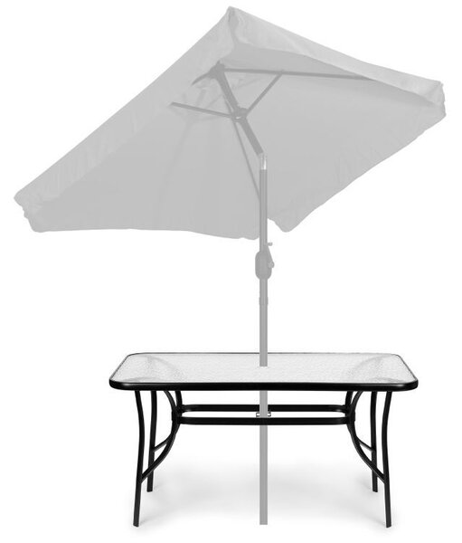 Stakleni vrtni stol 120x70 cm